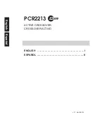 Preview for 2 page of Phonic PCR2213 Plus User Manual