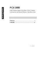 Preview for 2 page of Phonic PCX 3000 User Manual