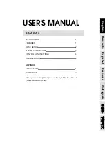 Предварительный просмотр 3 страницы Phonic PM801 User Manual