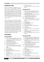 Preview for 5 page of Phonic POWERPOD 1060 User Manual