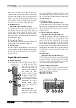 Предварительный просмотр 11 страницы Phonic POWERPOD 1060 User Manual