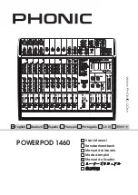 Phonic POWERPOD 1460 User Manual предпросмотр