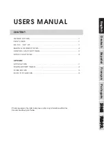 Preview for 3 page of Phonic POWERPOD 1460 User Manual