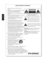 Предварительный просмотр 10 страницы Phonic POWERPOD 410 User Manual