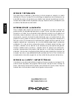 Preview for 14 page of Phonic POWERPOD 410 User Manual
