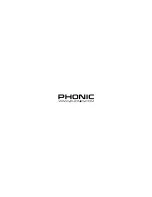 Предварительный просмотр 22 страницы Phonic POWERPOD 410 User Manual