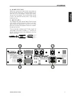 Предварительный просмотр 7 страницы Phonic Powerpod 415RW User Manual