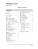 Preview for 3 page of Phonic Powerpod 620 R User Manual