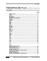 Предварительный просмотр 2 страницы Phonic POWERPOD 885 PLUS Service Manual