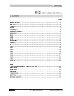 Preview for 2 page of Phonic POWERPOD K-12 Servise Manual