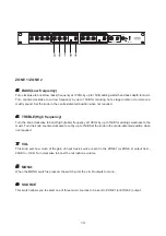 Preview for 14 page of Phonic PX2300 User Manual