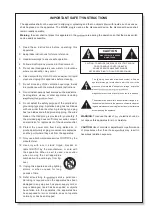 Preview for 3 page of Phonic RoadGear 160 Plus User Manual