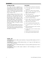 Preview for 4 page of Phonic SA35D-UM30-2-D User Manual
