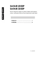 Preview for 2 page of Phonic SAFARI 2000P User Manual