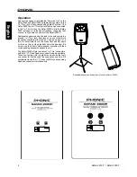 Preview for 6 page of Phonic SAFARI 2000P User Manual