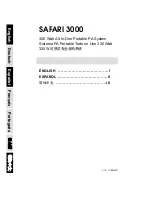 Предварительный просмотр 2 страницы Phonic SAFARI 3000 User Manual