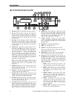 Предварительный просмотр 8 страницы Phonic Sound Ambassador 120 Deluxe User Manual