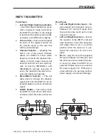 Preview for 9 page of Phonic WM-SYS3 User Manual