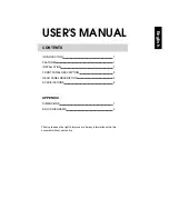 Preview for 3 page of Phonic XP 2000 User Manual