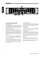 Preview for 6 page of Phonic XP 2000 User Manual