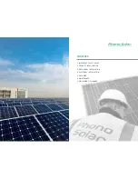 Preview for 2 page of Phono Solar F Type module Installation Manual