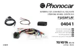 Phonocar 04041 Installation Instructions Manual preview