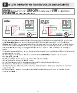 Preview for 34 page of Phonocar 0407 Series Instructions Manual