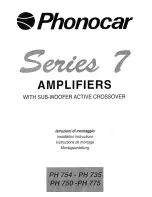 Phonocar PH 735 Installation Instructions Manual preview