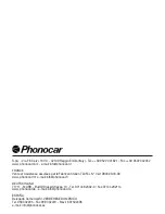 Preview for 128 page of Phonocar VM 016 Instruction Manual