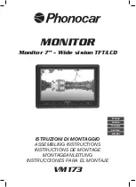 Preview for 1 page of Phonocar VM 173 Assembling Instructions