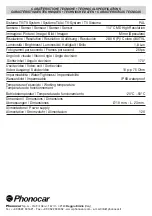 Preview for 4 page of Phonocar VM 283 Mounting Instructions