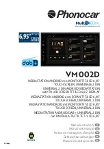 Phonocar VM002D Instruction Manual предпросмотр