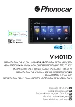 Phonocar VM011D Instruction Manual preview