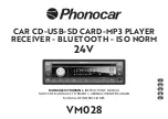 Phonocar VM028 Instruction Manual preview