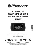 Phonocar VM120 Instruction Manual preview