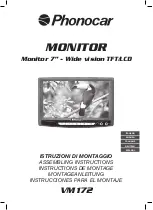 Preview for 1 page of Phonocar VM172 Assembling Instructions