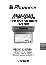 Preview for 1 page of Phonocar VM199 Mounting Instructions