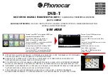 Phonocar VM208 Manual Instrucitons preview