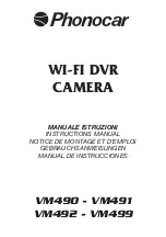 Phonocar VM490 Instruction Manual preview