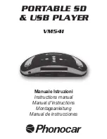 Phonocar VM541 Instruction Manual preview