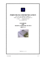 Preview for 1 page of Phontech Communication Argo A-1 Handbook