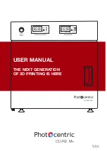 PhotoCentric CURE M+ User Manual предпросмотр