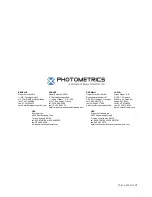 Preview for 54 page of Photometrics Cascade 128 User Manual