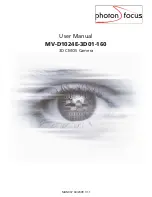 Preview for 1 page of Photon Focus MV-D1024E-3D01-160 User Manual