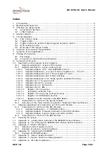 Preview for 3 page of Photon Focus MV-D752-28 User Manual