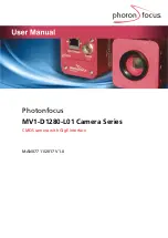 Preview for 1 page of Photon Focus MV1-D1280-L01-1280-G2-12 User Manual