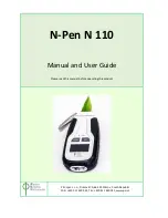 Photon Systems Instruments N-Pen N 110 Manual And User Manual preview