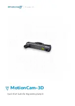 Photoneo MotionCam-3D L Quick Start Manual предпросмотр