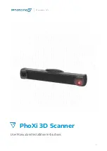 Photoneo PhoXi User Manual And Installation Instructions preview