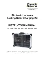 Photonic Universe SWD-FWP-100M Instruction Manual preview